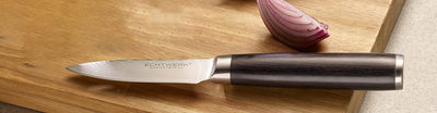 Echtwerk Damaszener Schälmesser, Gemüsemesser/Obstmesser, kleines handliches Küchenmesser/ Allzweckm