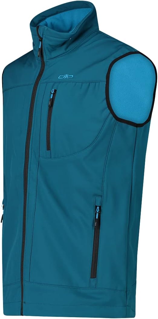 CMP Herren Weste Softshell, Deep Lake