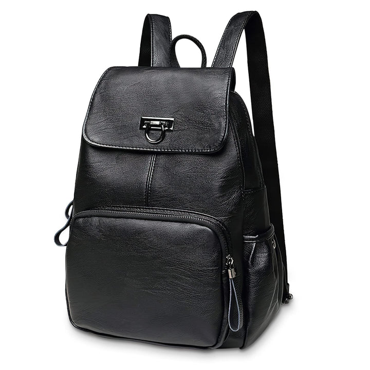 DIRRONA Rucksack Damen Elegant Rucksack im Klappdesign Casual Damen Schultertaschen PU Leder Wasserd