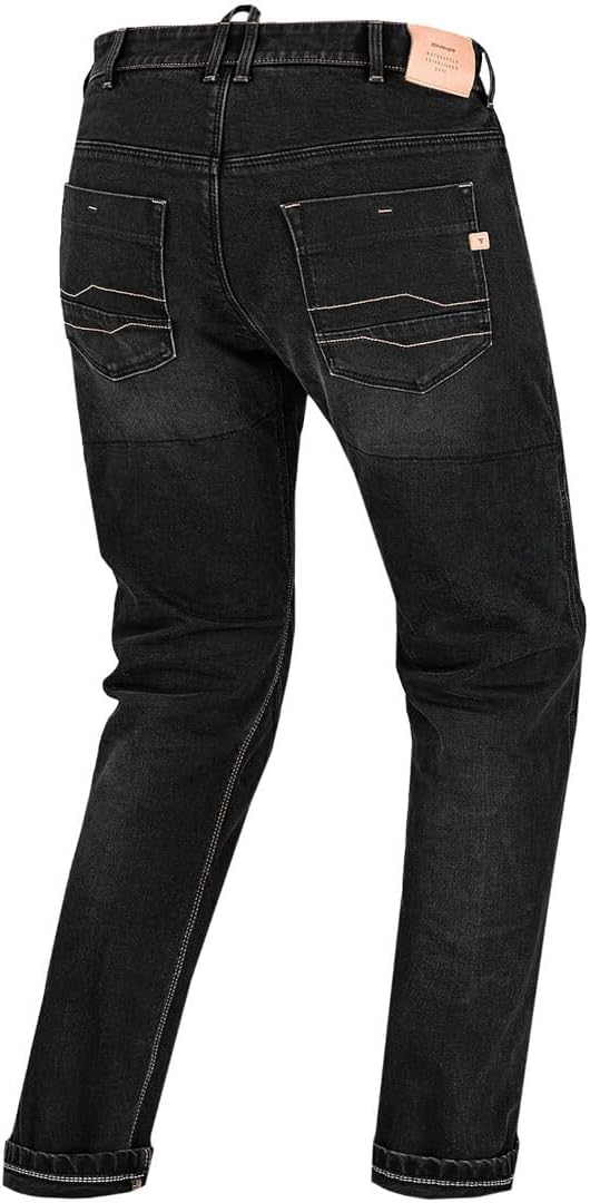 SHIMA DEVON Motorradjeans - Belüftete Elastische Slim Fit Biker Motorradhose mit FiberQL-Verstärkung