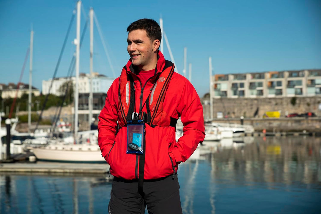 Aquapac Keymaster wasserdichte Autoschlüsseltasche zum Schwimmen, Surfen oder Kajakfahren Blau, Blau