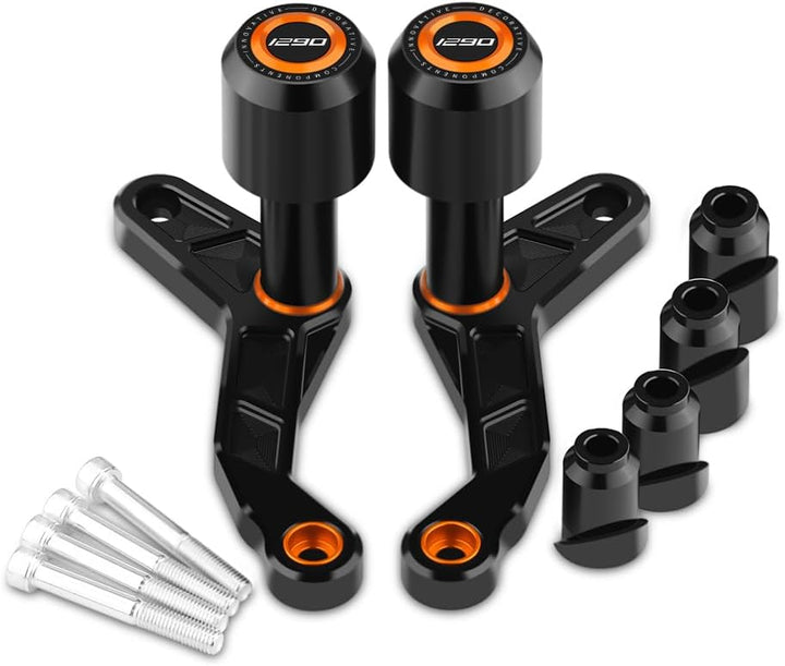 Modeer Motorrad Sturzpads Kompatibel mit K.T.M 1290 Super Duke R/RR 2020 2021 2022 2023 Rahmen Slide