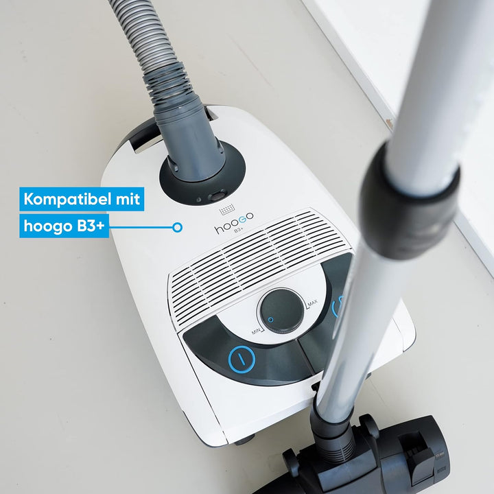 hoogo® B3+ Bodenstaubsauger Mini-Turbobürste - Zubehör und Ersatzteile - Filter-Set - Staubbeutel -