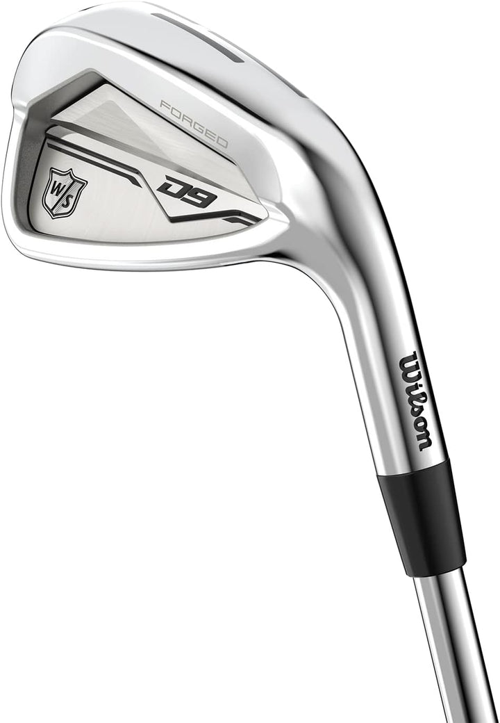 Wilson Golfschläger-Eisensatz, Golf-Eisen, Schwarz mit Goldakzenten, Regulär, Graphit, Edelstahl, Go