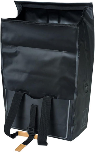 Basil Urban Dry Shopper Fahrradtasche 34 x 16 x 48 cm Schwarz, 34 x 16 x 48 cm Schwarz