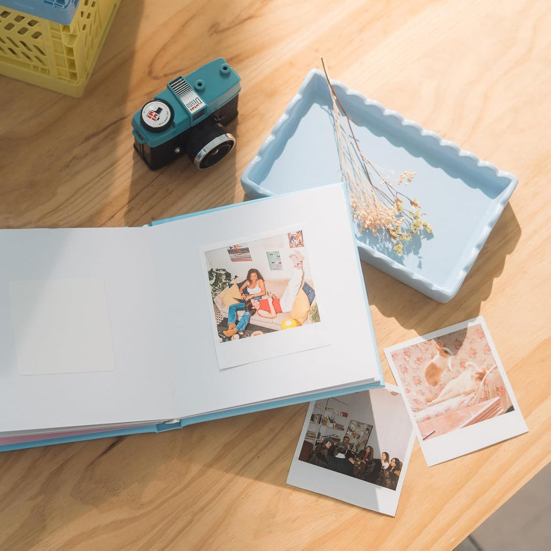 Moomin Fotoalbum, selbstklebend, Polaroid-Fotoalbum, 22 Seiten (16 x 16 cm), Bunt