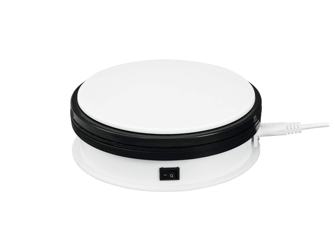 Drehteller 15cm bis 5kg weiss | Rotierender Teller als Träger
