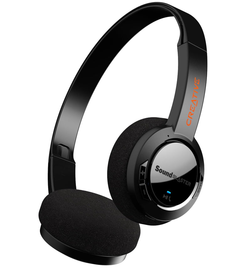 Sound Blaster JAM V2 leichter kabelloser On-Ear-Bluetooth 5.0 Kopfhörer mit USB-C, aptX Low Latency,