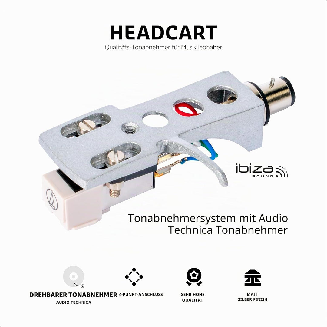 Ibiza - HEADCART - Handyhalterung mit TECHNICA®-Audiozelle - Silber Single, Single