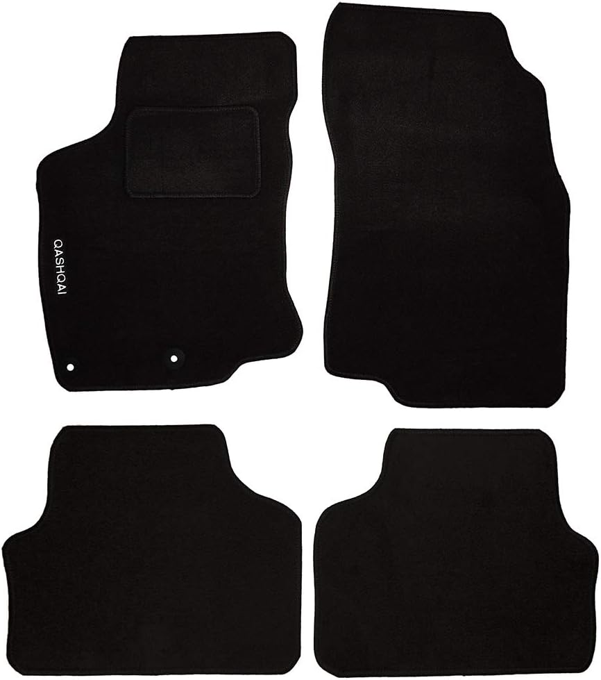 Lupex Shop tpmis2fix _ qashqai. S2 Fussmatten Auto aus Teppich mit Logo für Qashqai Serie 2 mit 2 Cl
