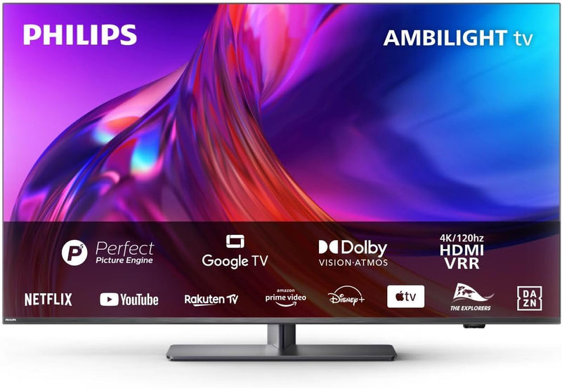 Philips Ambilight TV | 55PUS8808/12 | 139 cm (55 Zoll) 4K UHD LED Fernseher | 120 Hz | HDR | Dolby V