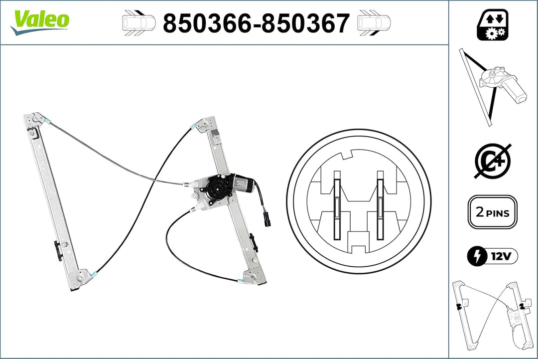 Valeo Fensterheber 850366