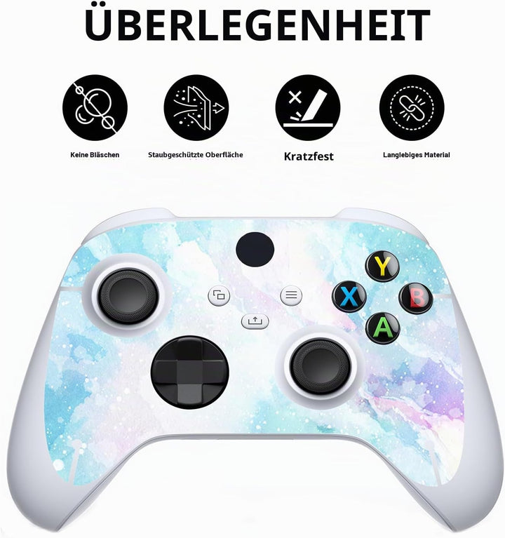 PlayVital Skin für Xbox Series S, Aufkleber Vinyl-Skins Schutzfolie Wrap Abziehbild Abdeckung Sticke
