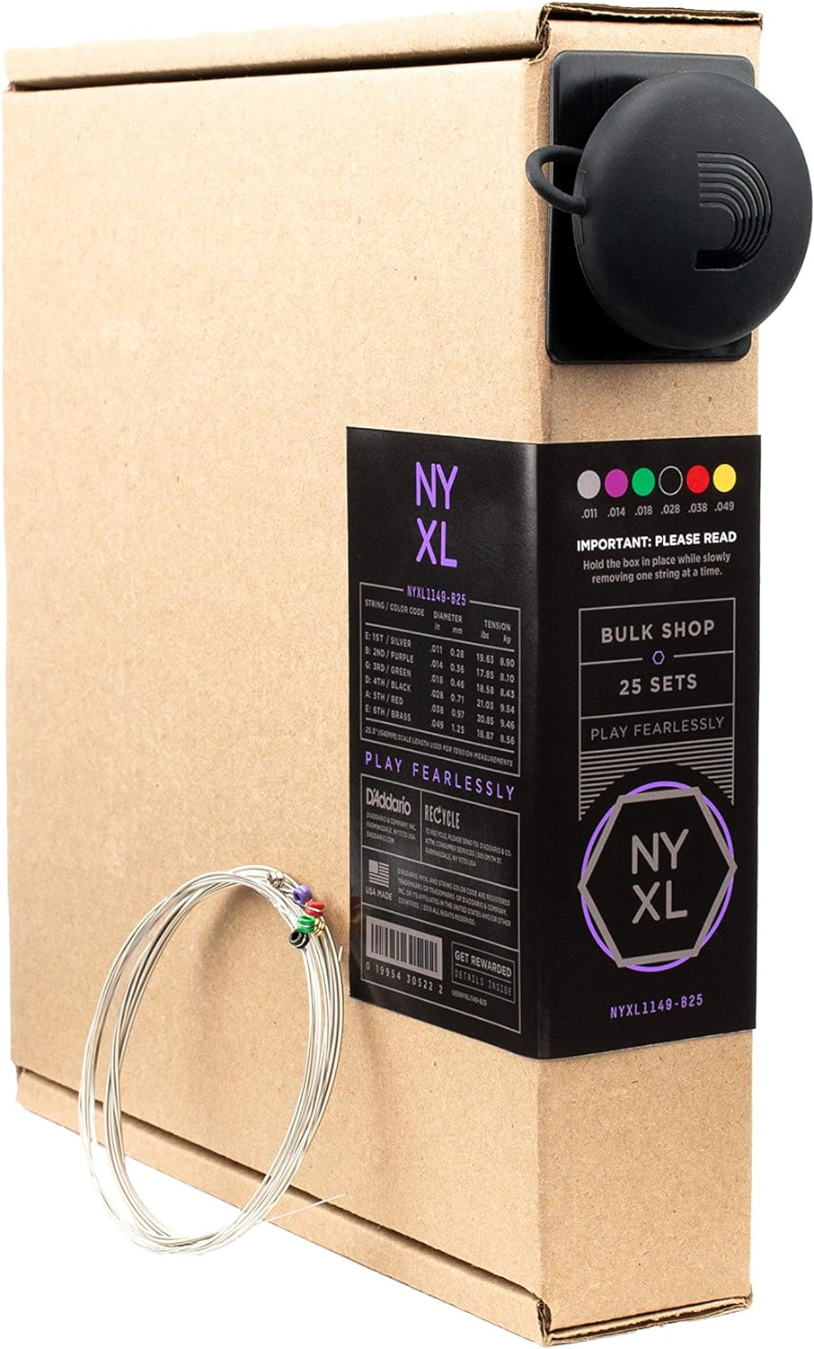 D'Addario E Gitarren Saiten | Gitarrensaiten E Gitarre | Premium Saiten E-Gitarre | DER BELIEBTESTEN