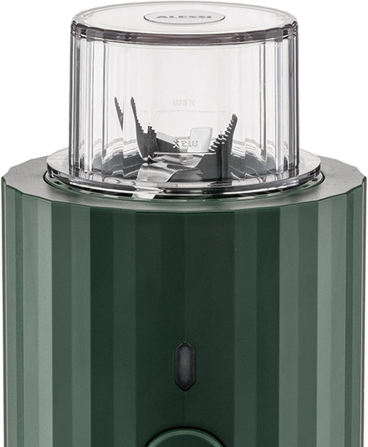 Alessi Plissé MDL17 GR - Design Persönlicher Mixer, aus Thermoplastischem Harz, mit Behälter und Min