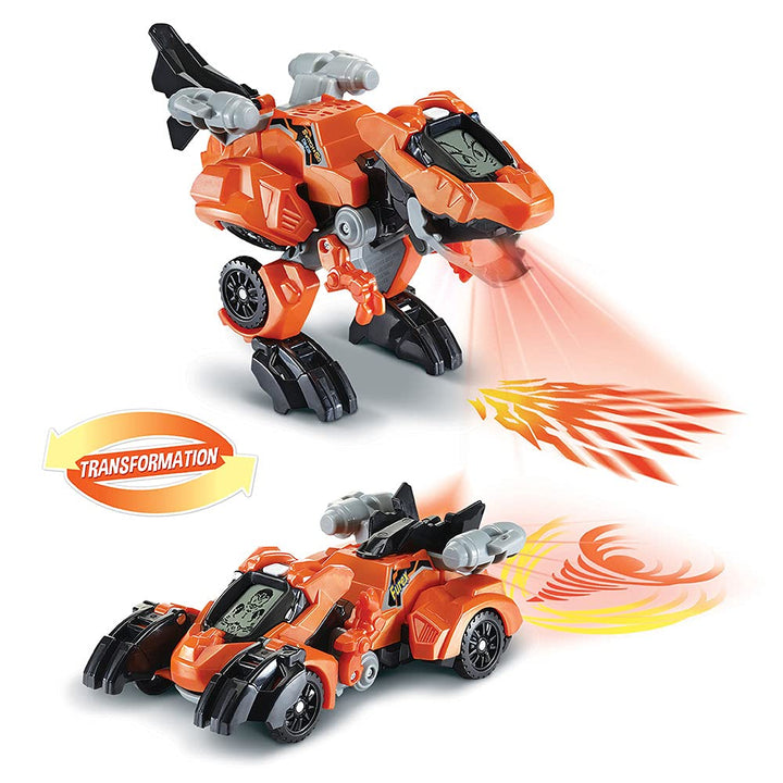 VTech Switch & Go Dinos Fire - Furex, Der Super T-Rex, Dinosaurier Spielzeug - Ab 4 Jahren - FR Vers