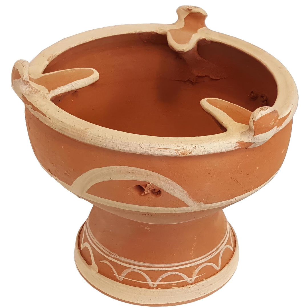 Casa Moro Marokkanische Holzkohle Stövchen Majmar Ø 30 x Höhe 25cm für Tajines Böden Ø 24-27cm | Kun
