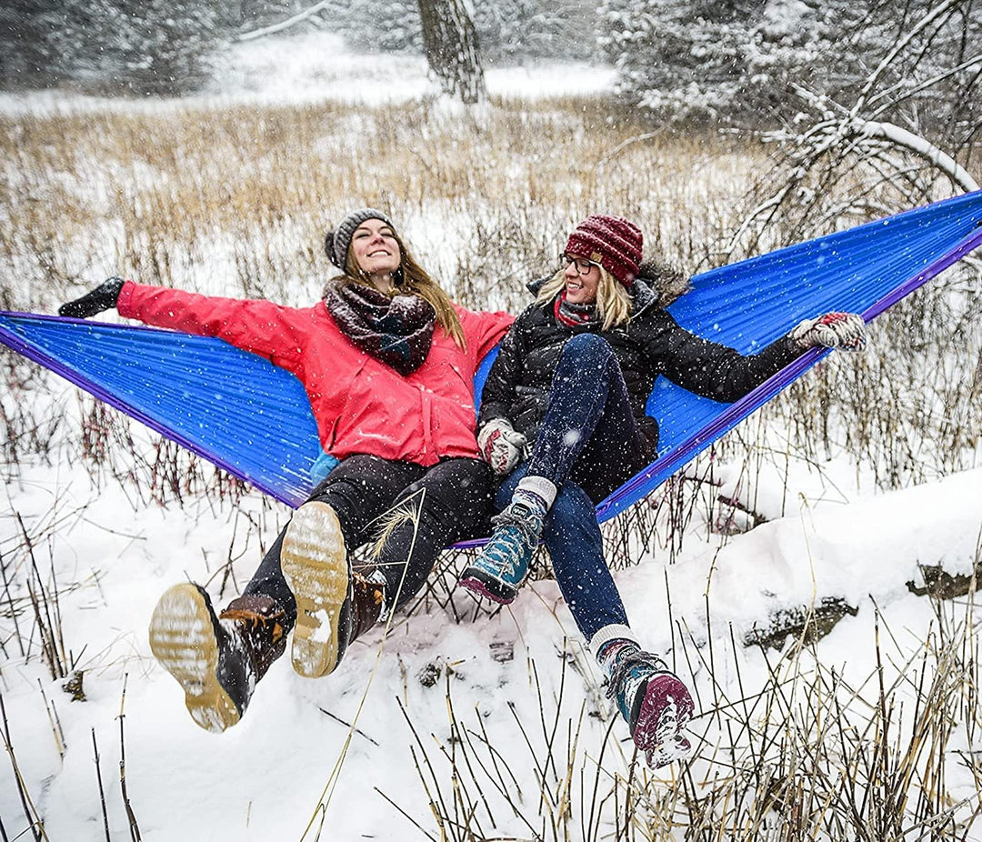 ENO DoubleNest Hängematte, leicht, tragbar, für 1 bis 2 Personen, für Camping, Wandern, Rucksackreis