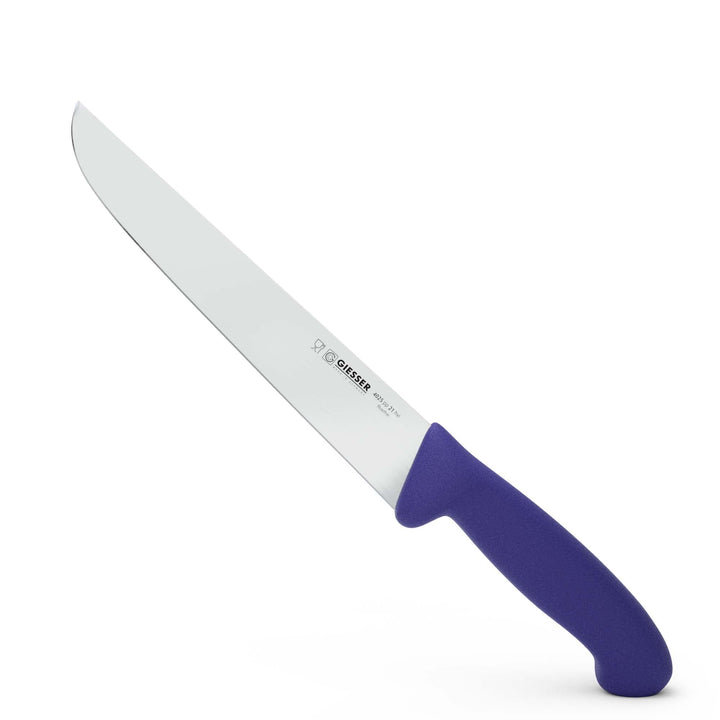Giesser seit 1776 - Made in Germany - Schlachtmesser 21 cm Halal, lila, nachhaltiger griff, rutschfe