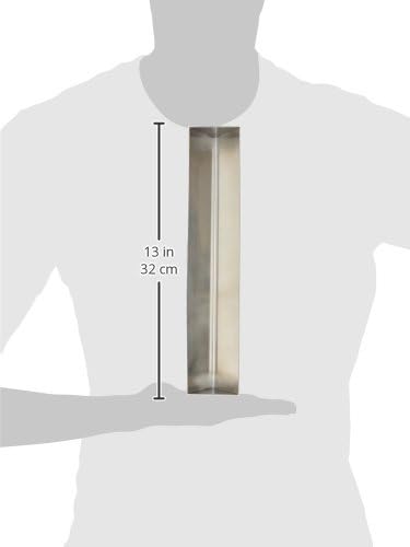 Städter Pasteten- und Terrinenform Dreieck, Edelstahl, 30x6 cm, Spülmaschinenfest, Ideal für herzhaf