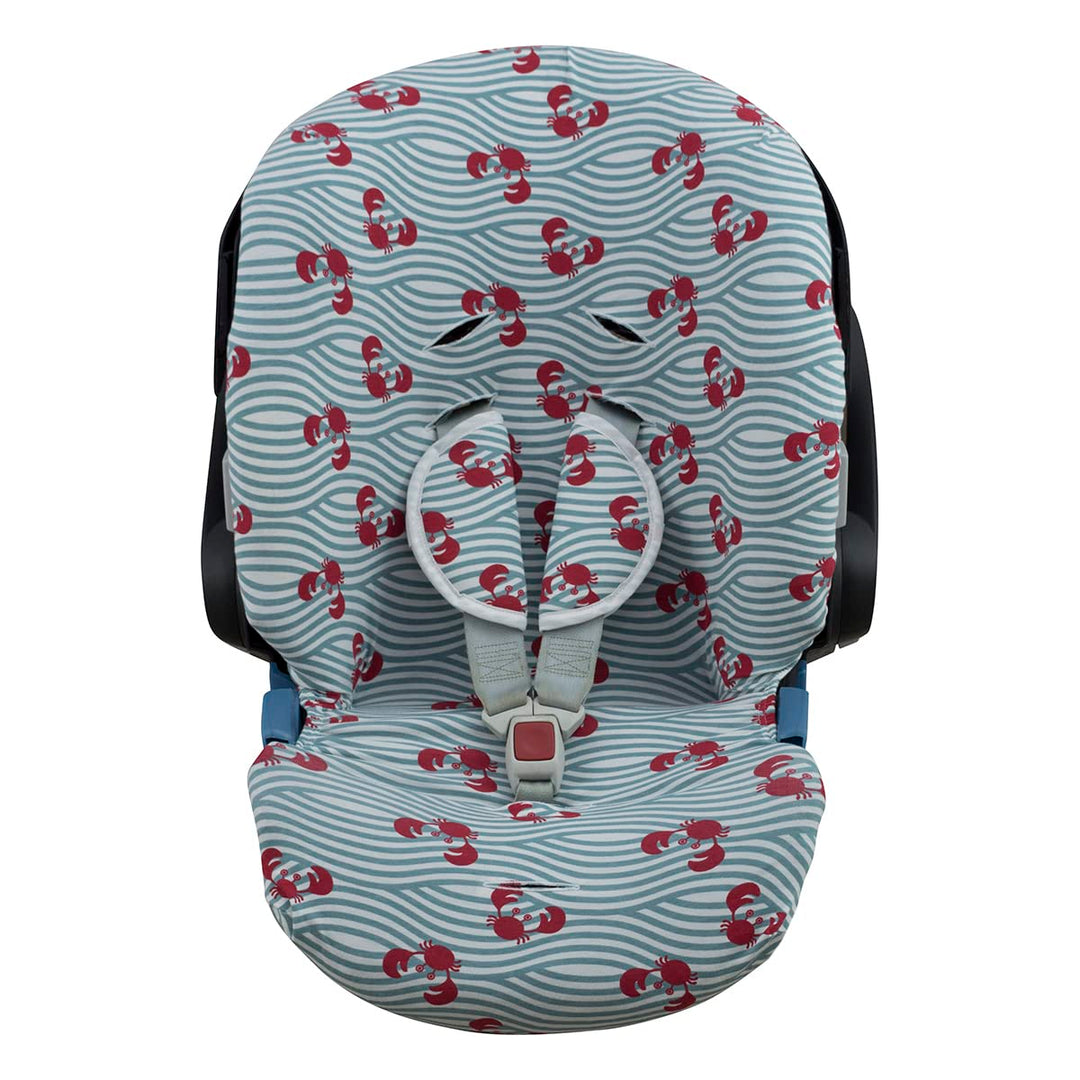 JYOKO Kids Bezug für Autositz kompatibel mit Cybex Aton Cloud- Q-M-2-4-5, aus Baumwolle (Aton 2, Cra