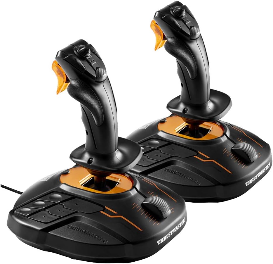 Thrustmaster T16000M FCS Space Sim Duo - Pack de 2 Joysticks für PC T16000M FCS Duo Stick, T16000M F
