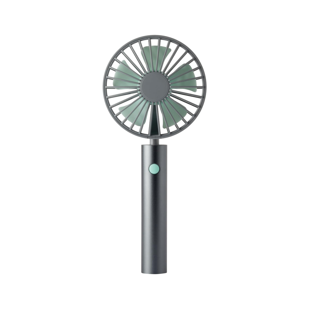 Remember Leiser Mini USB Ventilator – Handventilator mit 3 Geschwindigkeiten, inkl. Standfuss & Hand
