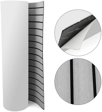 240cm x 90cm x 6mm Eva-Schaum Deckbeschläge für Boote Yacht Marine Bodenbelag Rutschfester Teppich M