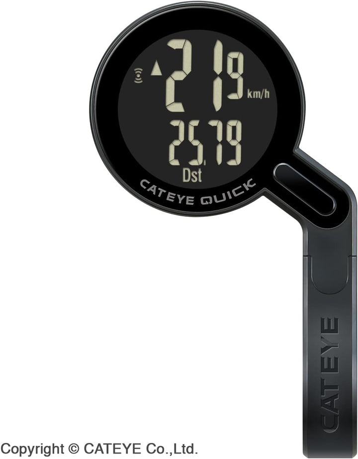 Cateye Computadora Quick Negra Uhr, Black (schwarz), Einheitsgrösse