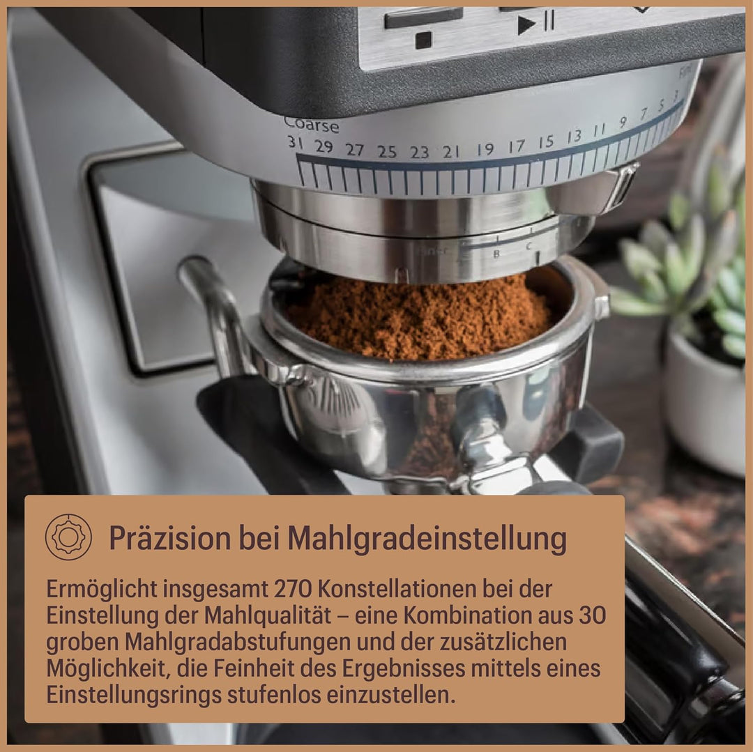 Baratza - Sette 270 230V Kaffeemühle - Elektrische Kaffeemühle mit Mahlwerk, Schwarz ZCG1270BLK4FEU1