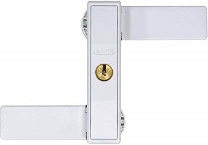 ABUS 85025 2530 W vs. Fensterschloss Weiss verschiedenschliessend EK, Weiss verschiedenschliessend E