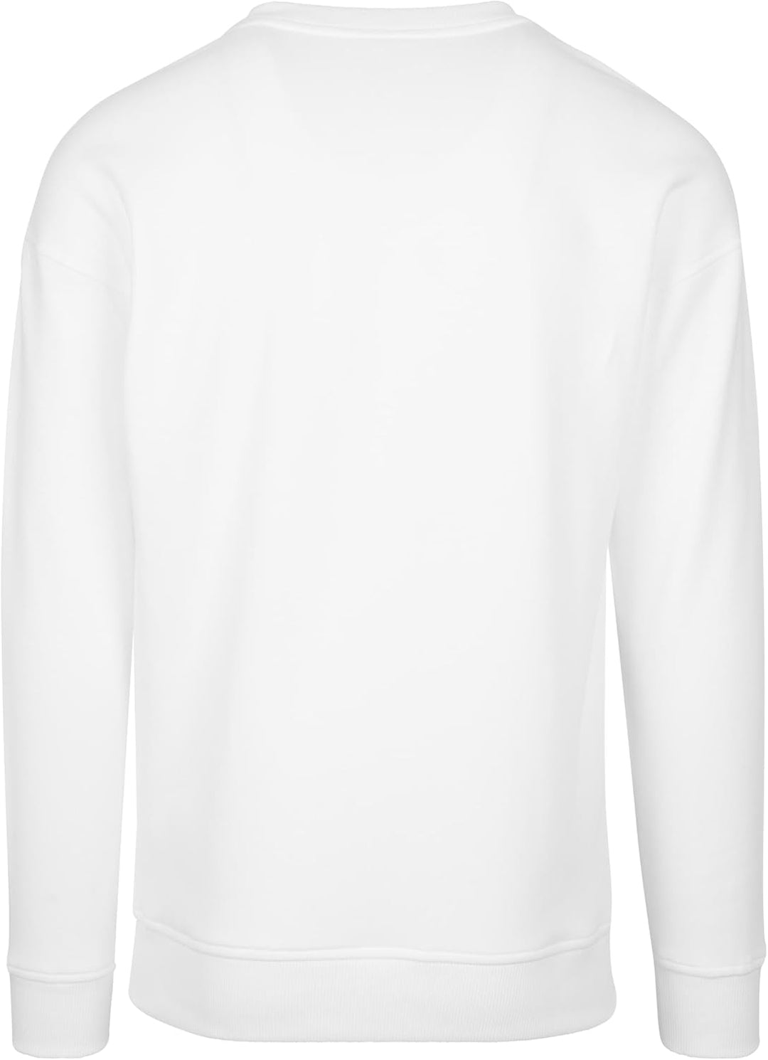 Urban Classics Basic Crewneck Männer Langarmshirt schwarz Basics, Streetwear XS Grosse Grössen Weiss