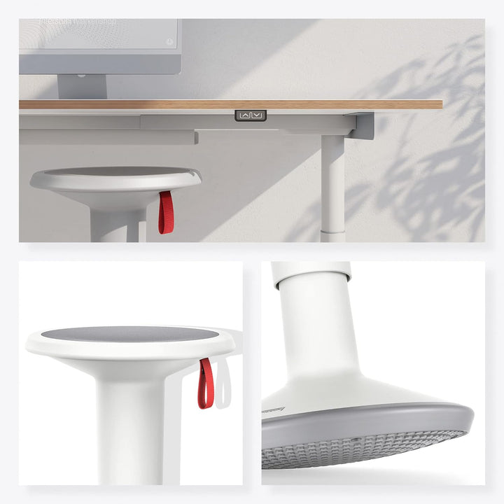 Interstuhl UPis1 Stehhocker - ergonomisch & höhenverstellbar - Hocker mit rutschhemmender Standfläch