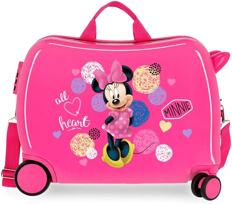 Disney (DIYL9) Love Minnie Infantil, Pink (Rosa) Fuchsia Kinderkoffer, Fuchsia Kinderkoffer