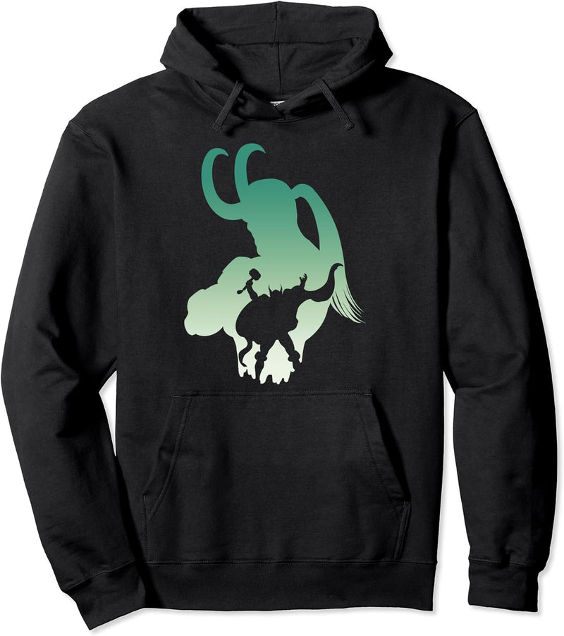 Marvel Loki and Thor Silhouette Brothers Pullover Hoodie