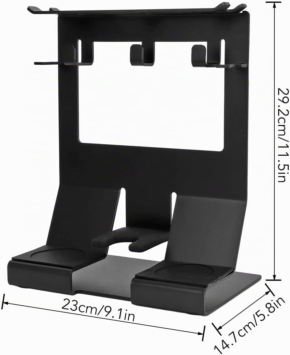 Tissting Barista Regal für Siebträger, 23 x 14 x 29 cm Eisen Kaffee Tamper Station Kaffeefilter Halt