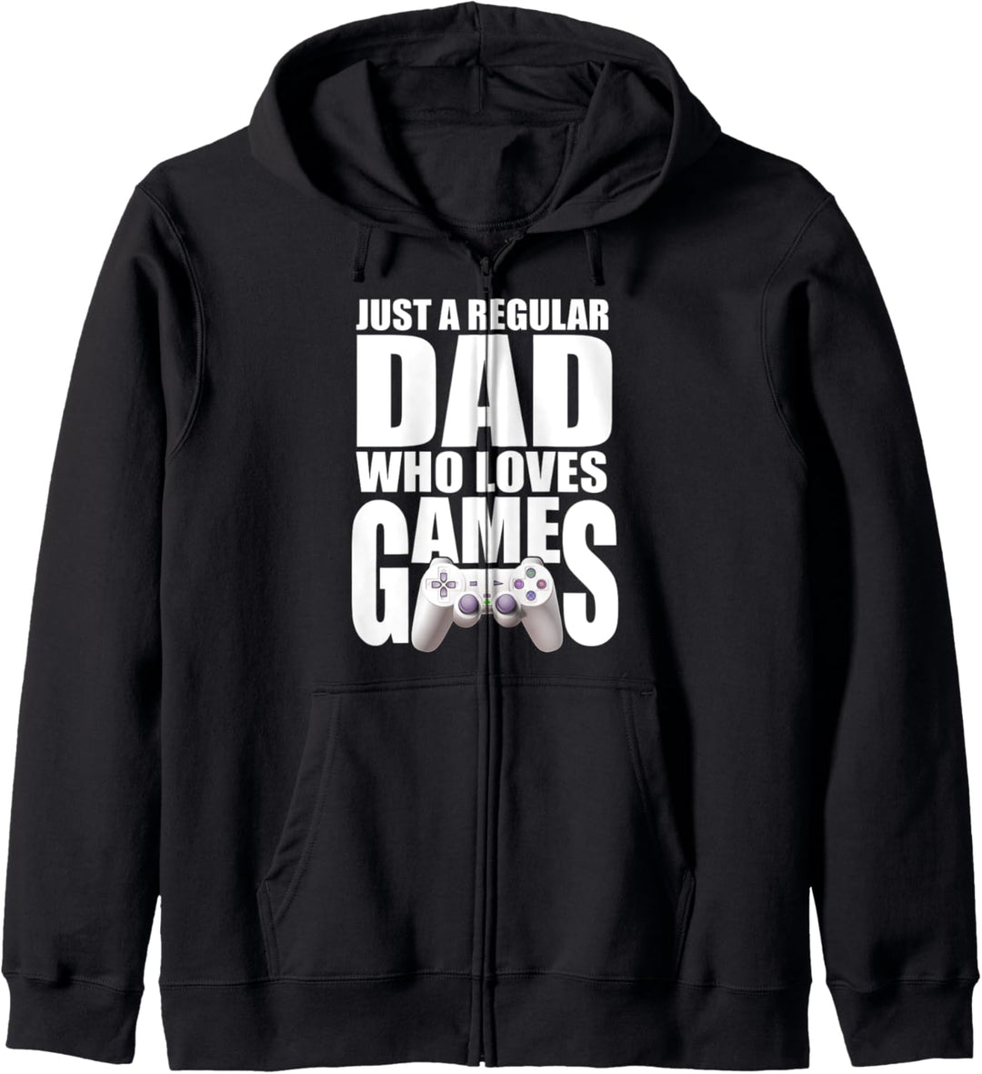 Lustige Dad Gamer Vaters Geschenke für Männer Kapuzenjacke