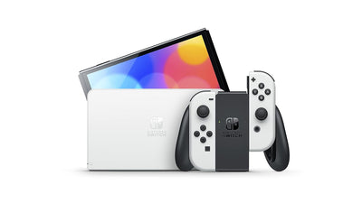 Nintendo Switch-Konsole (OLED-Modell) Weiss Weiss Konsole, Weiss Konsole