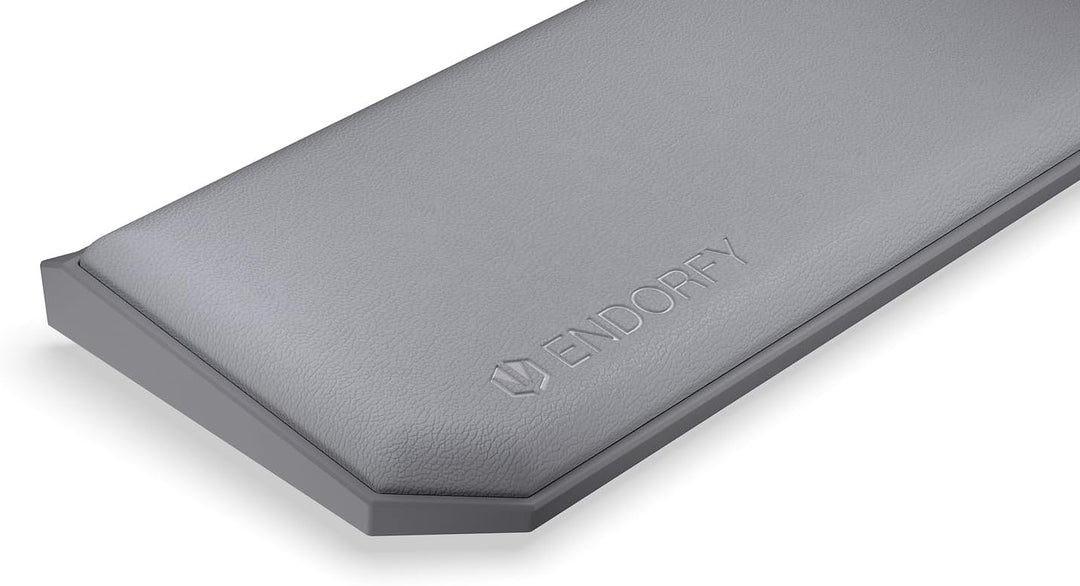ENDORFY Thock 75% Palm Rest V2, palmrest, Handballenauflage, PU-Leder, Memory-Schaum-Füllung, kompat