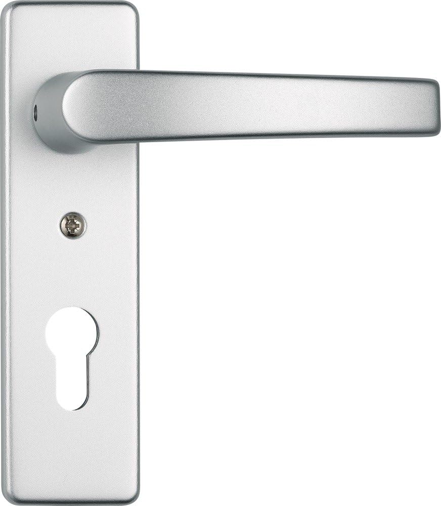 ABUS Tür-Schutzbeschlag KKT512 F1 aluminium 26439 Wechselgarnitur F1 Aluminium, Wechselgarnitur F1 A