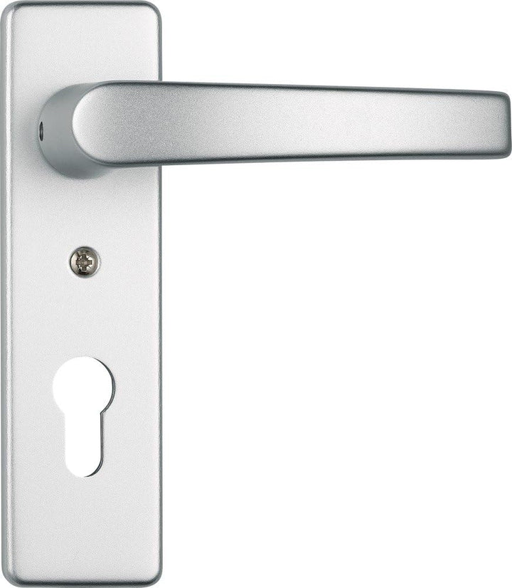 ABUS Tür-Schutzbeschlag KKT512 F1 aluminium 26439 Wechselgarnitur F1 Aluminium, Wechselgarnitur F1 A