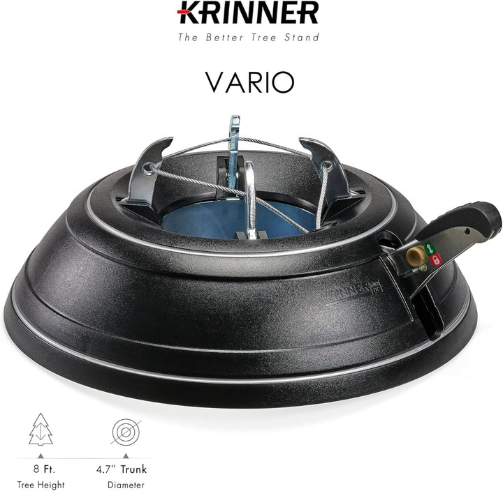 Krinner 401736 ORIGINAL Christbaumständer Vario Classic In-& Outdoor, Schwarz Vario Classic In und,