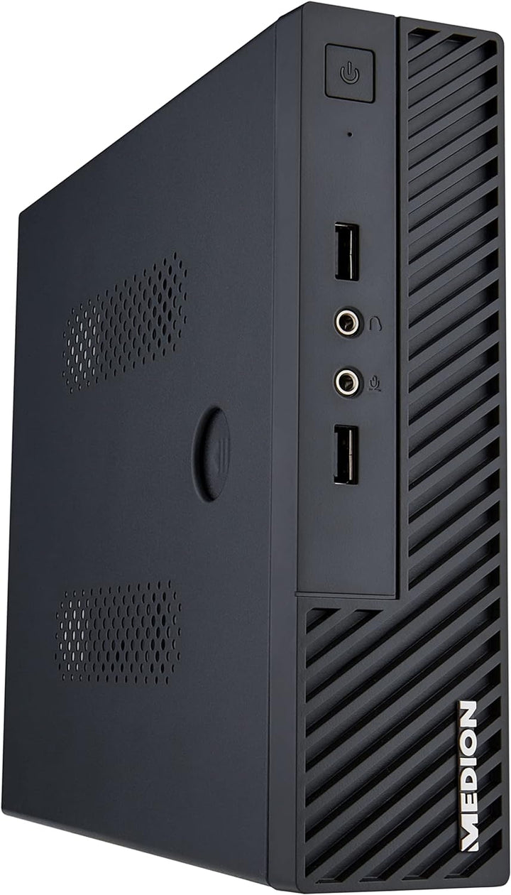 MEDION S23004 Mini PC (Intel Core i5-1035G1, 128GB SSD, 8GB DDR4 RAM, USB 3.2, VESA, WLAN, Windows 1
