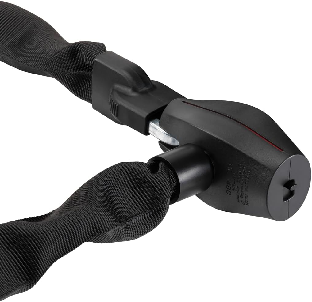 TRELOCK BC 480 Kettenschloss – Länge 85 cm – Kettenglieder 8 mm – Sicherheitsstufe 13 – Fahrradschlo