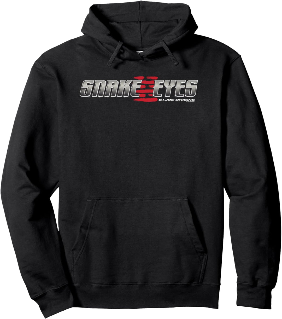 Snake Eyes Simple Front Logo Pullover Hoodie