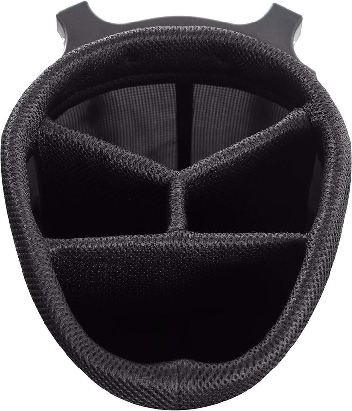 Izzo Ultra Lite Standtasche Schwarz, Schwarz