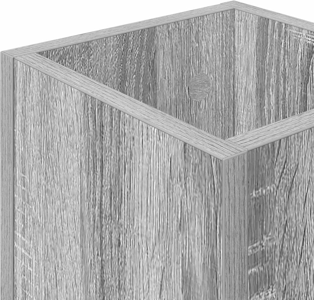 vidaXL Sonnenschirmhalter Sonoma-Grau 20 x 20 x 55,5 cm Holzwerkstoff Grau Sonoma 20 x 20 x 55,5 cm,