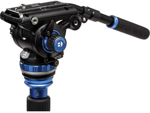 Benro Aero6 Pro Travel Video Tripod Aluminium, A3883TS6PRO, Aluminium