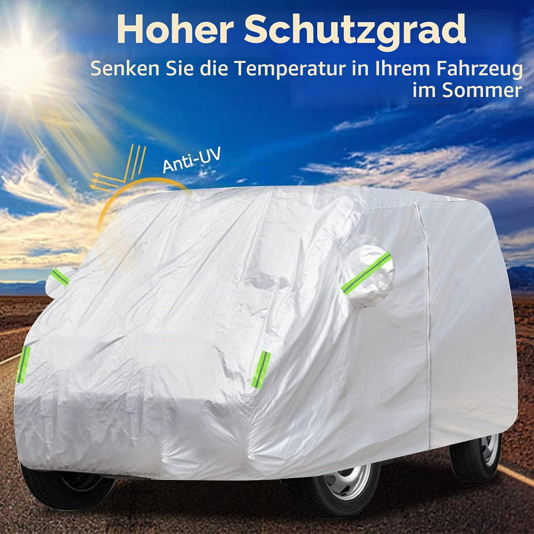 CICMOD Autoabdeckung Vollgarage Ersatz für V-W T5 T6 Transporter Wohnmobil Autoplane Outdoor wasserd