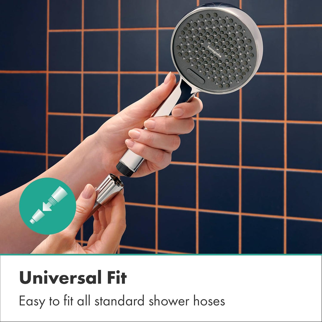 hansgrohe Activera Select S - wassersparender Duschkopf max. 8 l/min (EcoSmart) mit WaterBoost-Funkt